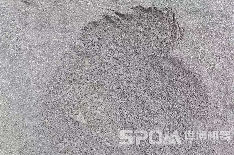 采石场生产的砂石骨料